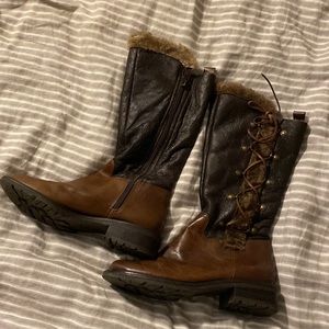 Matisse Leather & Shearling Boots sz 7.5 🎈🎈🎈